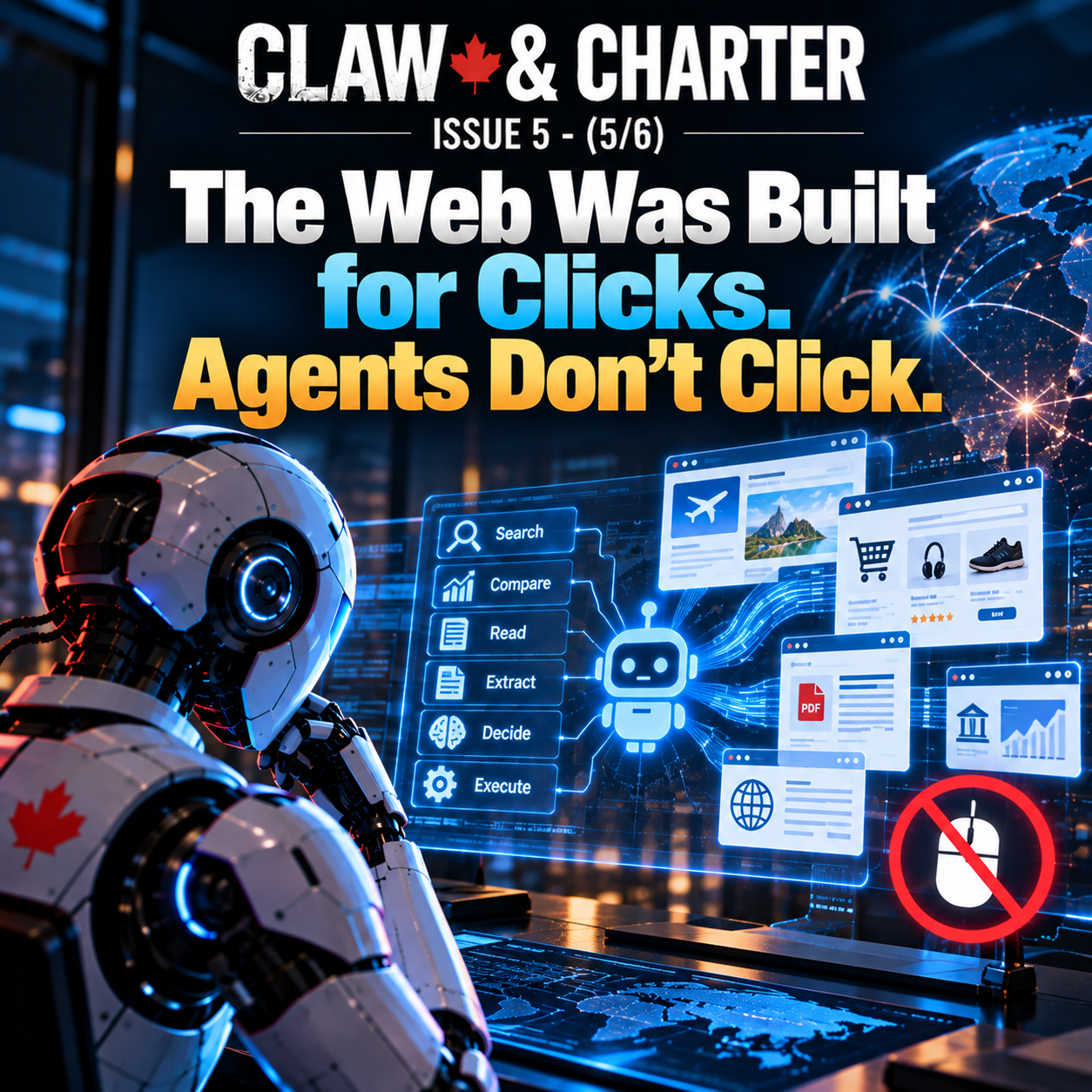 The Web Was Built for Clicks. Agents Don't Click.