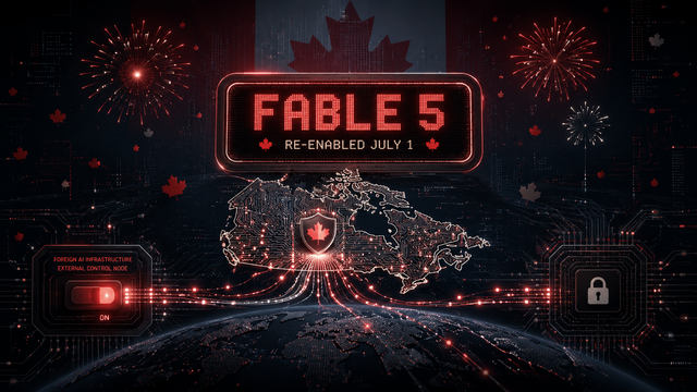Canada Day’s AI Sovereignty Paradox: Fable 5 Returned, but Who Controls Canada’s Cyber Defenders?