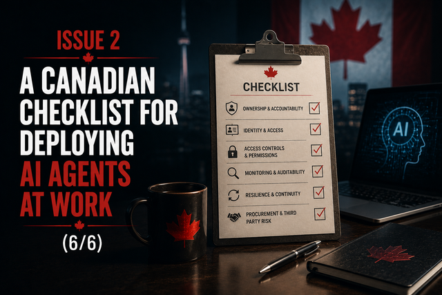 A Canadian Checklist for Deploying AI Agents at Work