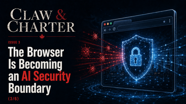 The Browser Is Becoming an AI Security Boundary